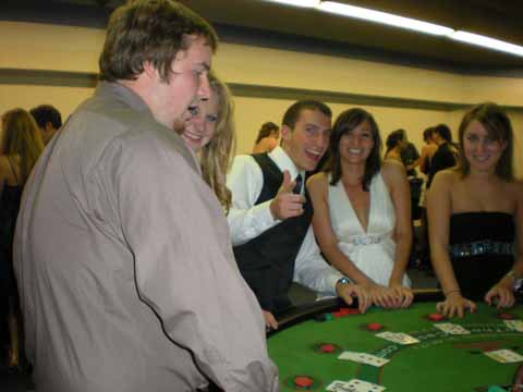 casino night graduation party