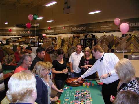 customer appreciation casino night