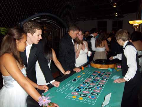 Casino Night for High School Prom