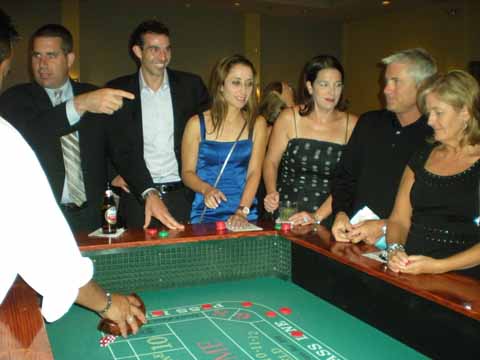 Wedding Reception Casino Parties