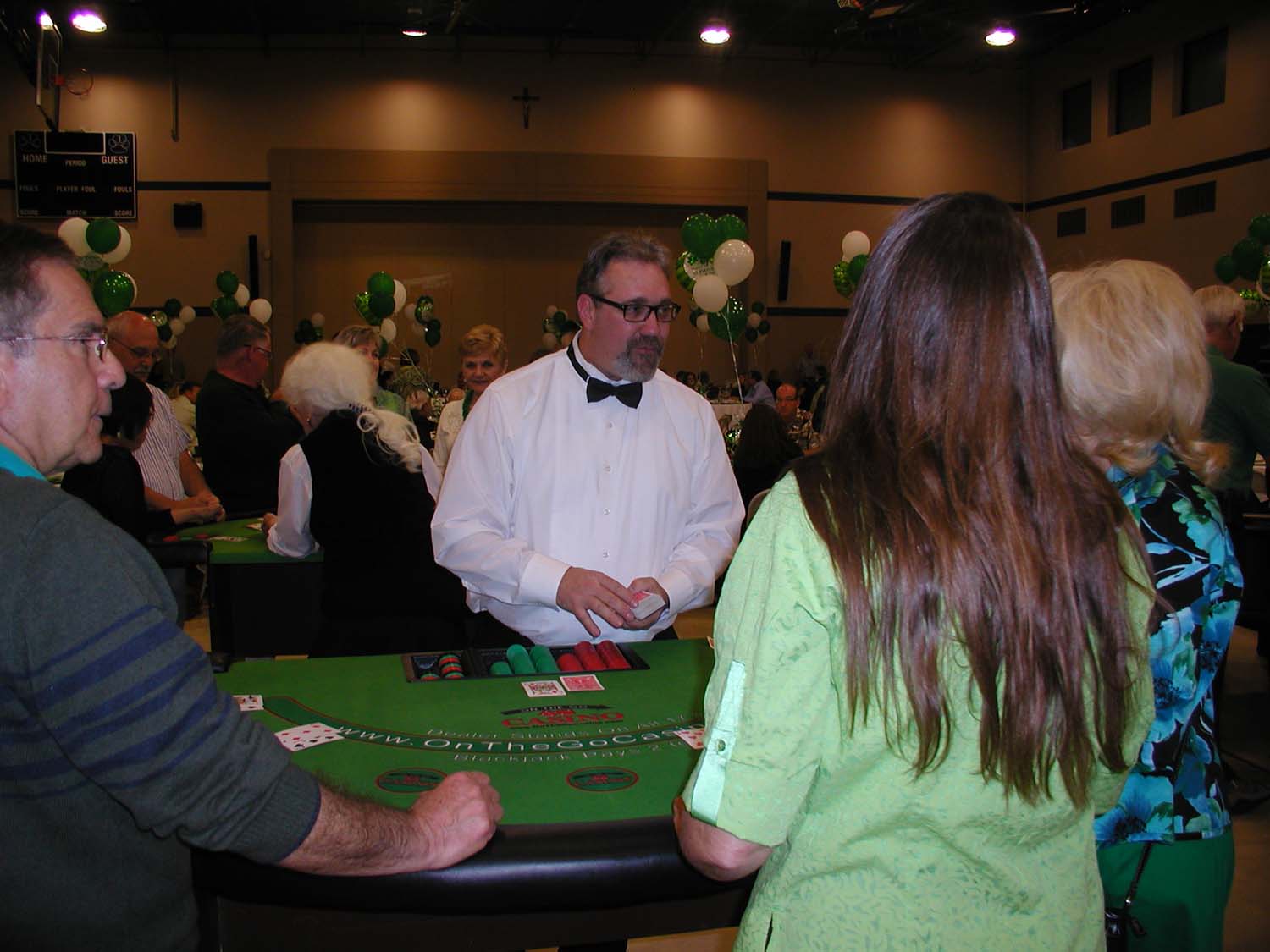 Saint Bernadette Church casino night fundraiser